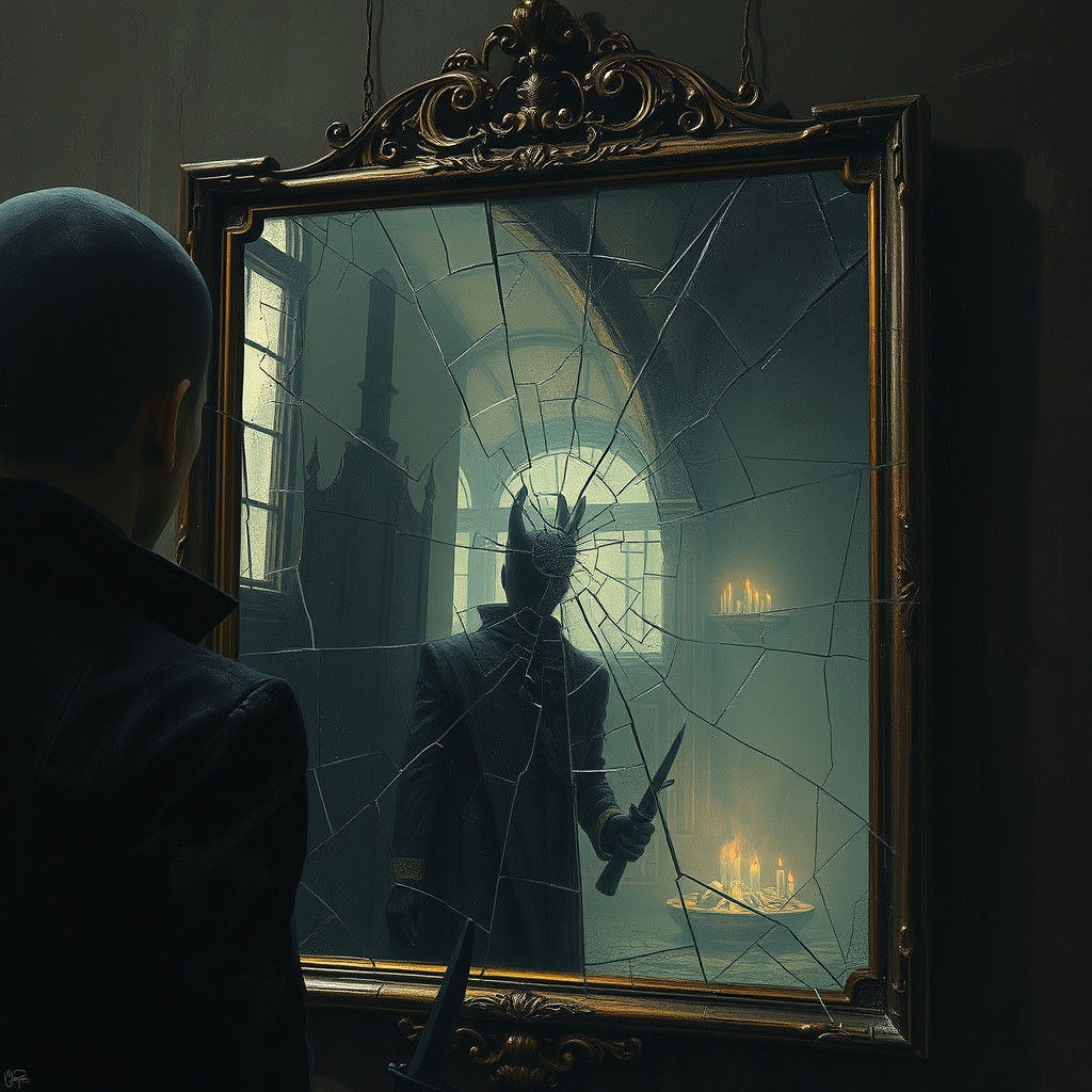 Fractured Mirror Reflecting Liars: A Sinister Vision