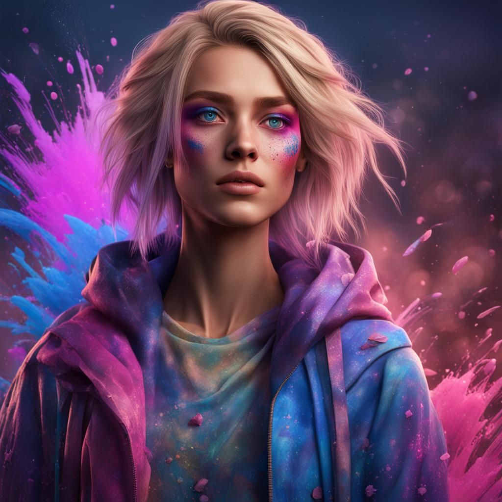 Bisexual Woman in Fantasy Concept Art