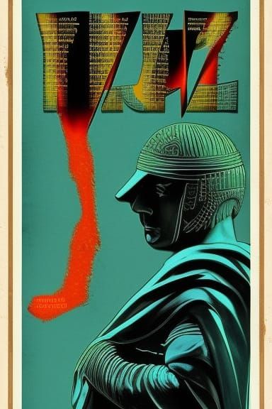 The Republic: Graffiti-Style Movie Poster