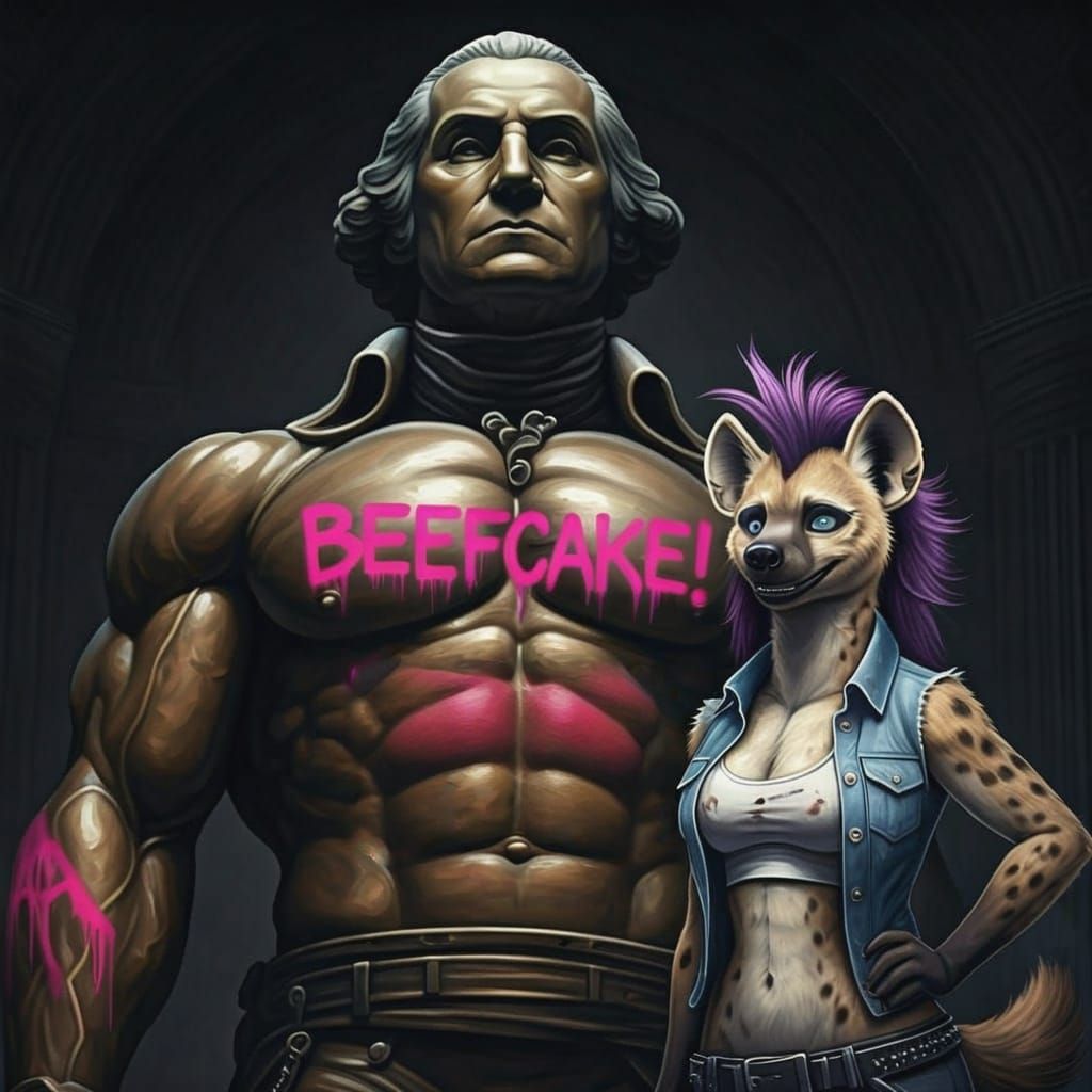 George Washington in Bronze Hyperreal Sculpture