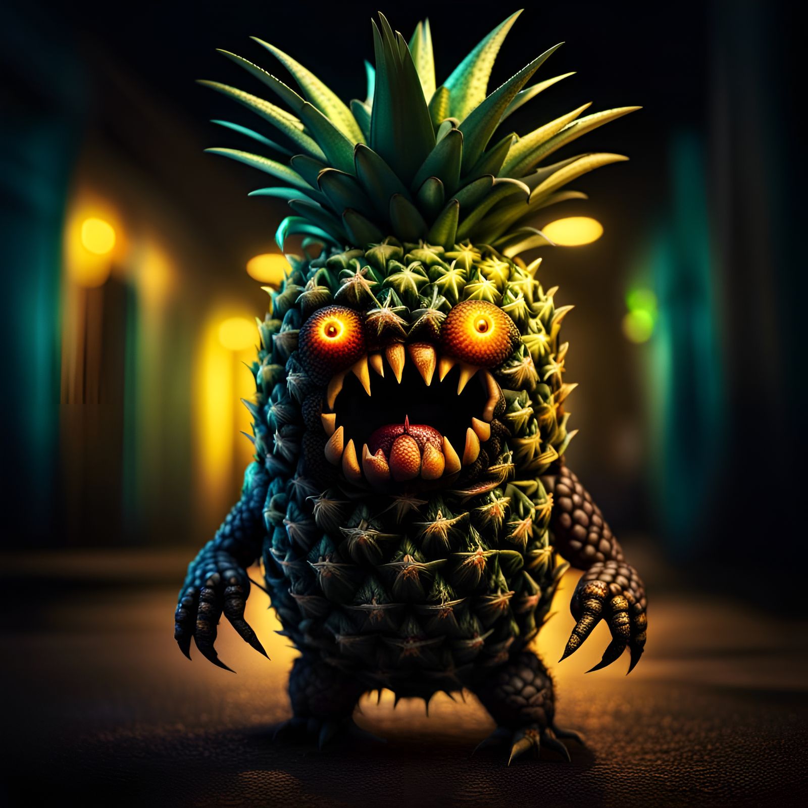 Pineapple Monster