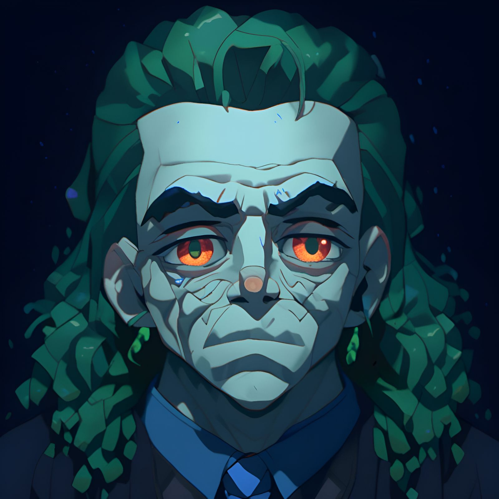 Cunning CEO with Deep One Appearance