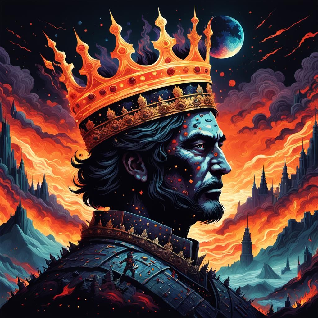 Apocalyptic King Double Exposure: Epic Macabre