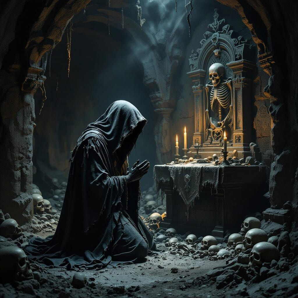 A hidden chamber beneath a sprawling city of tombs and mauso...