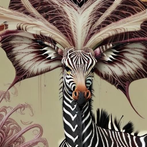 Zebra on the Savannah