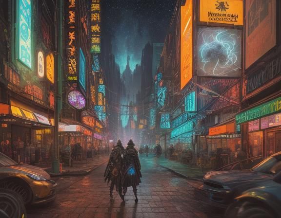 Holographic Fantasy Scene in Pearl Hues: 3D Art