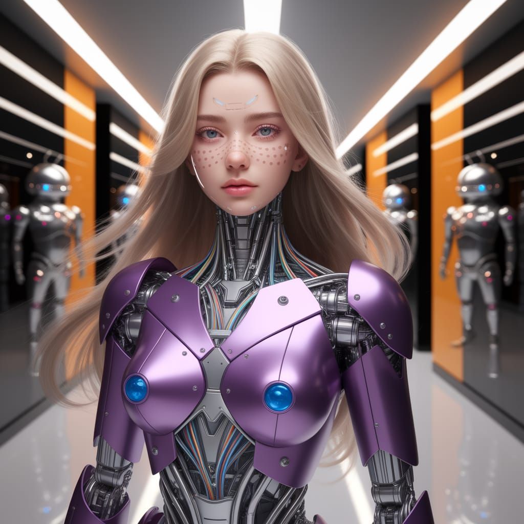 Italian Idol in Android Cosplay