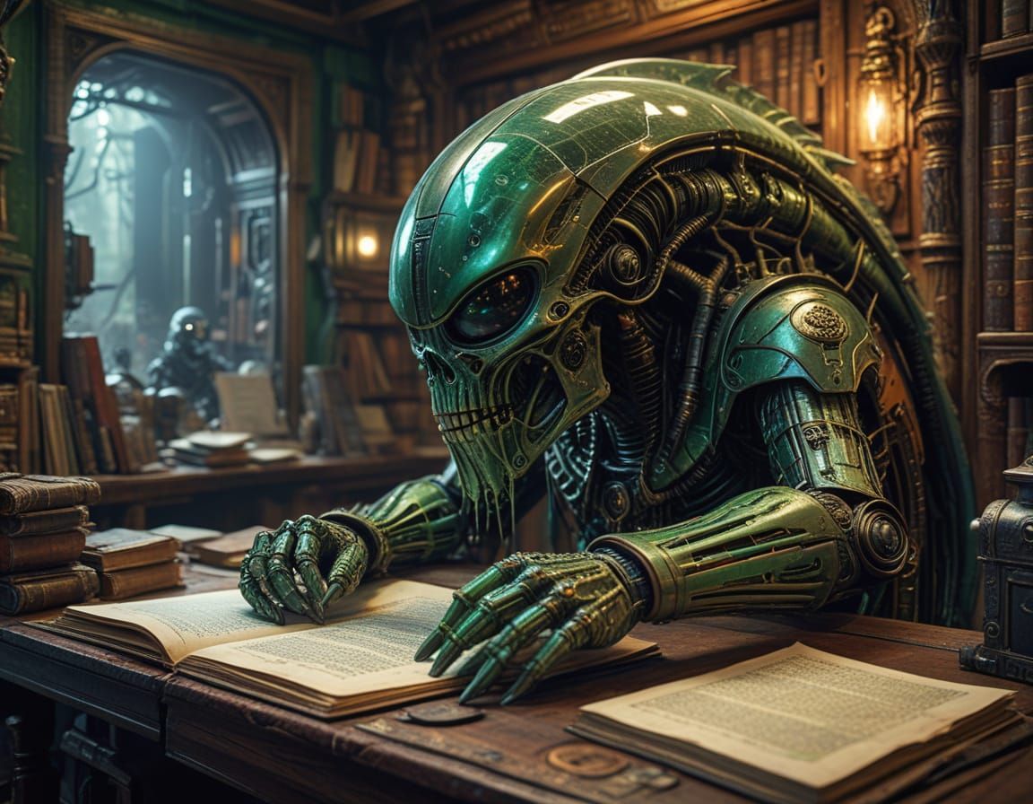 Érudit extra-terrestre...