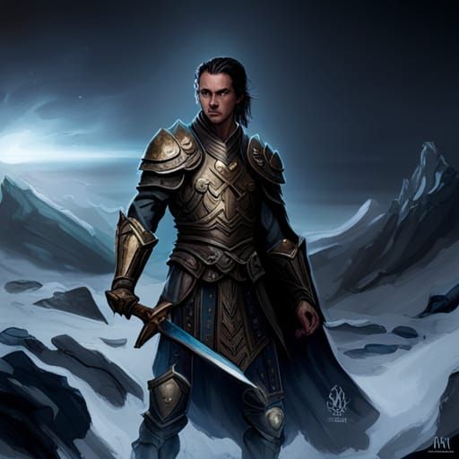 Dalinar Kholin Shardbearer in Detailed Matte Painting