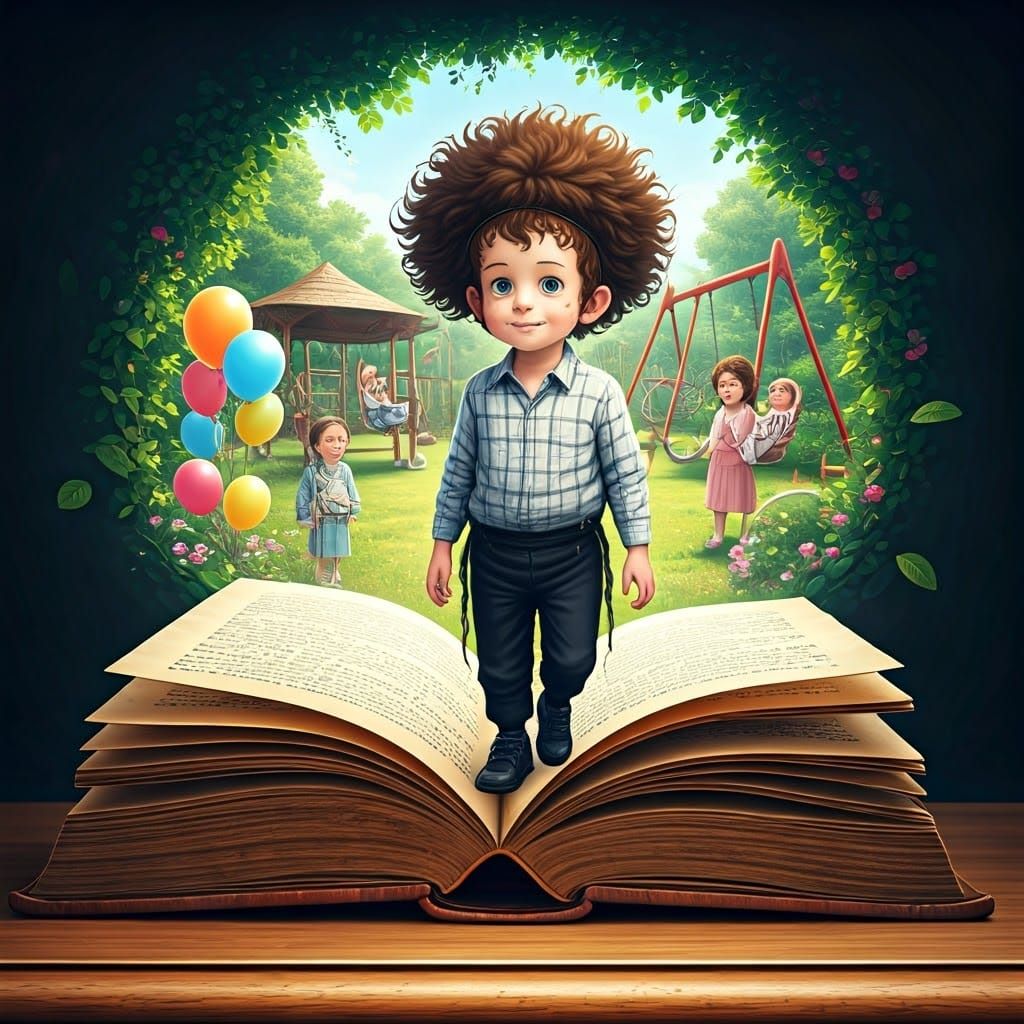 Playground Emerges from Ancient Book