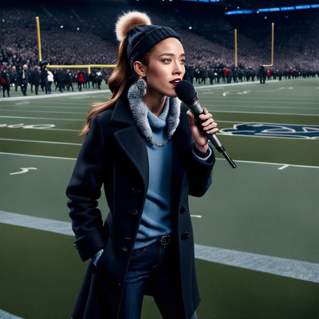 Jules Breach Reports from Super Bowl Sidelines