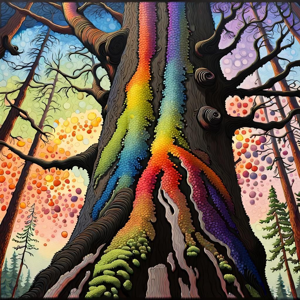 Rainbow tree