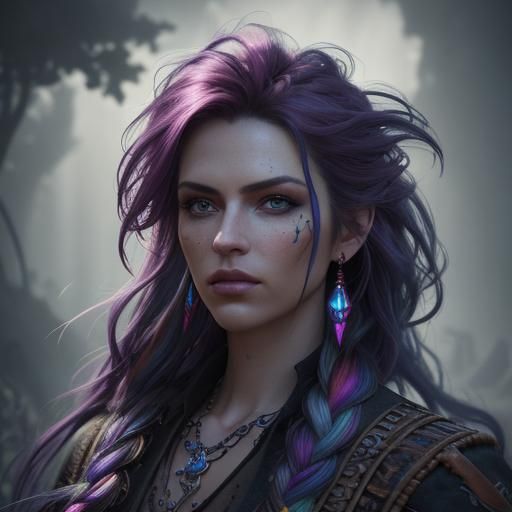 Fearsome Pirate Cultivator in Vibrant Digital Art