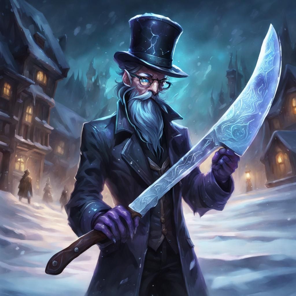 Eldritch Soul on Ice: A Chilling Vision