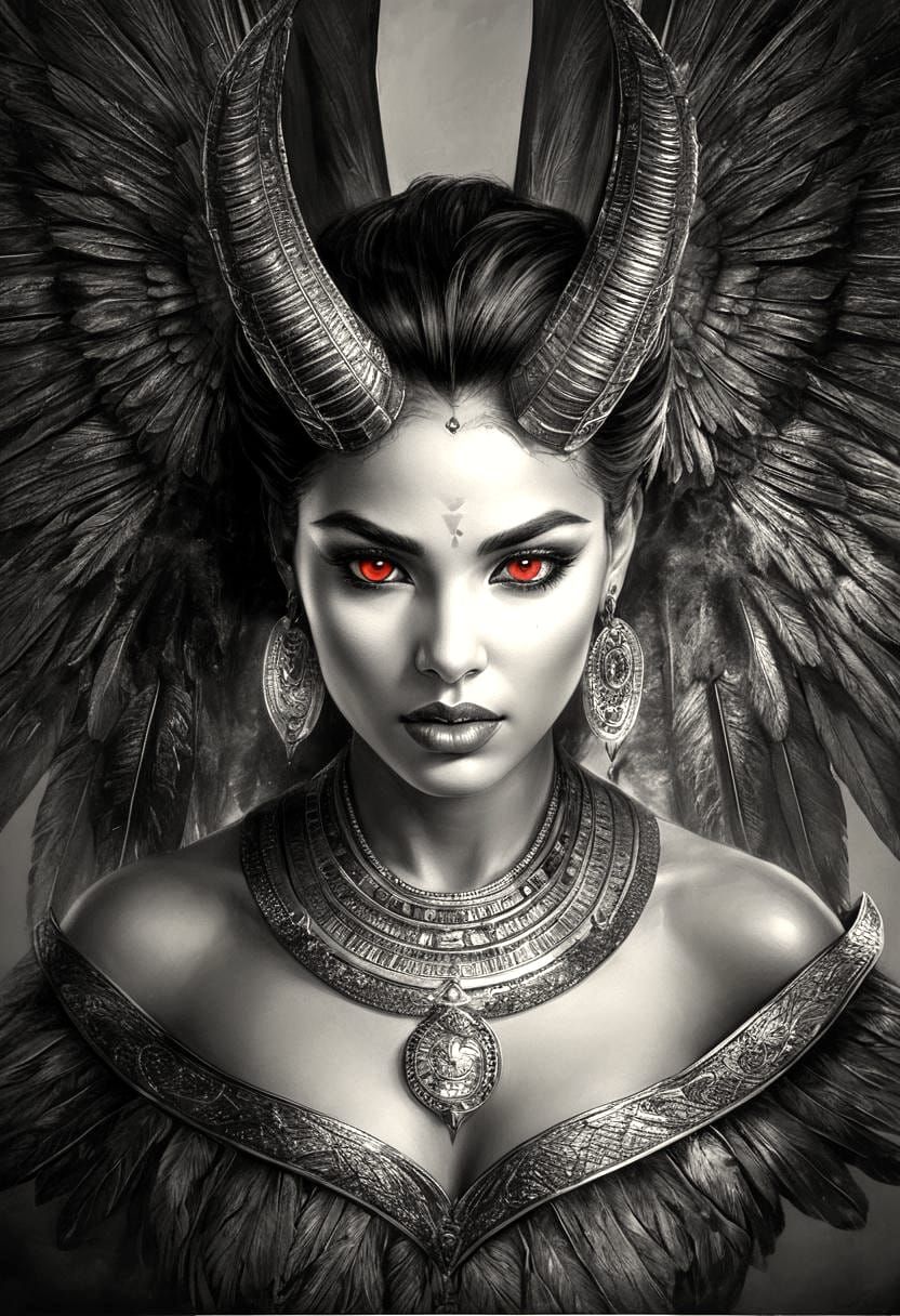 4 Images (1): Portrait Hathor. Göttin der Liebe und Schönhei...