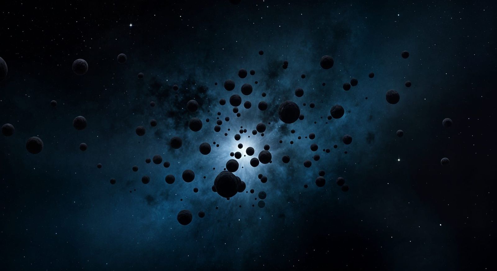 Dark Matter Particles in Abstract Expressionism Style