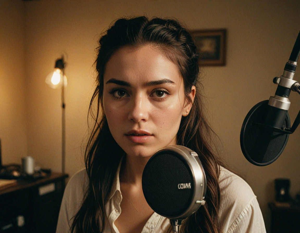 Ethereal Cinematic Moment: Moody Film Still