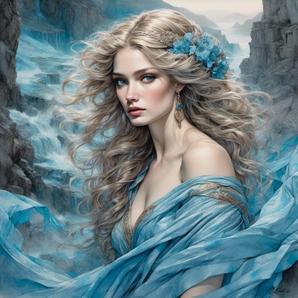 Helen of Troy Matte Painting in Unreal Engine 5