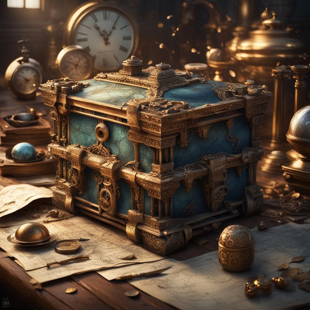 Historical Time Capsule Discovery: Matte Painting Concept Ar...