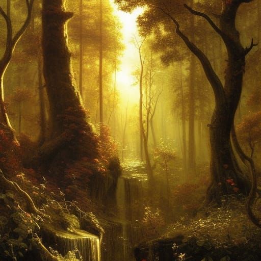 Spirit of the Woods: Ethereal Concept Art