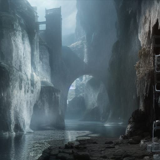 Water Bottle and Takis: Epic Digital Painting