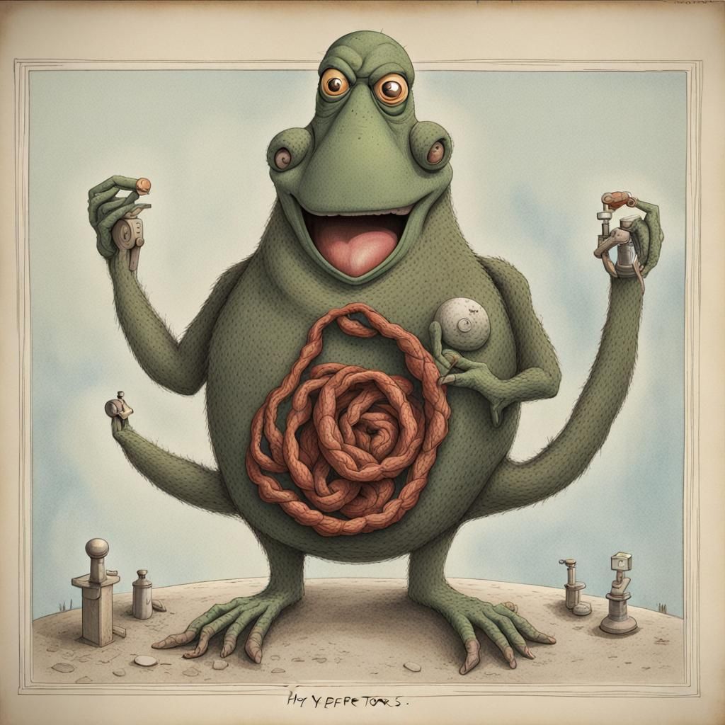 AI Generated Image of Heypertorus