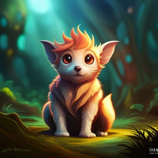 The Cutest Animal Ever Seen: Detailed Matte Painting