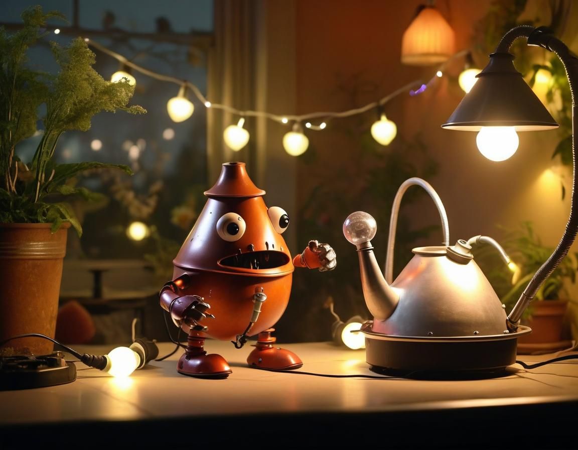 Dreamlike Habitat of Andromorph Numptigami Spudknuckles