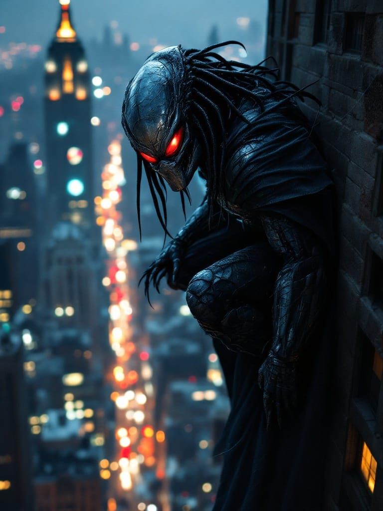 Spider-Predator: Dark Hunter of the City Streets