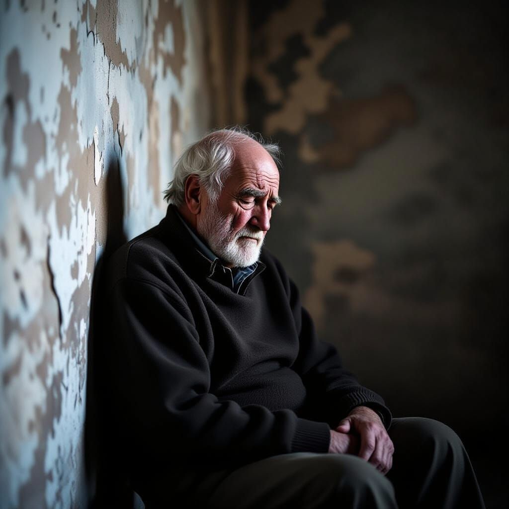 Old Man's Tears: A Cinematic Portrait