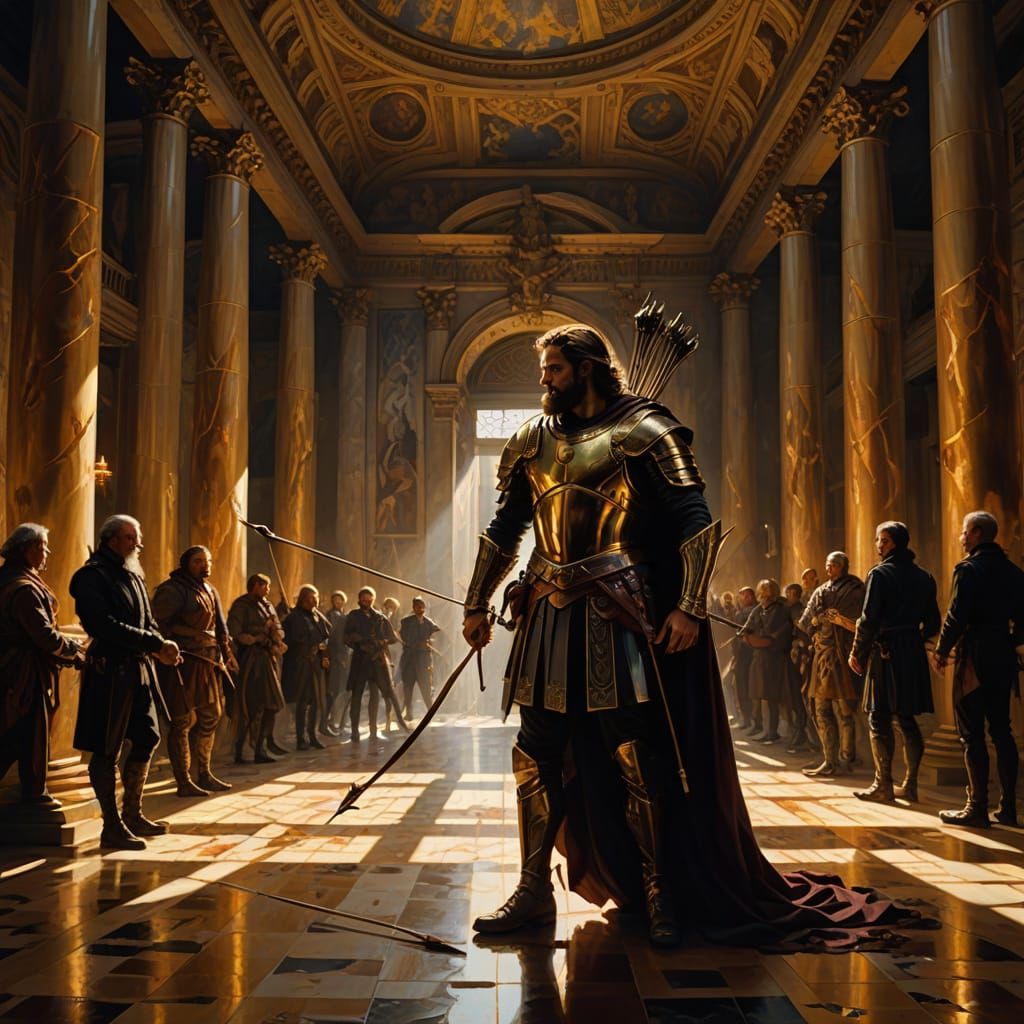 Ulysses Triumphs in Grand Baroque Setting