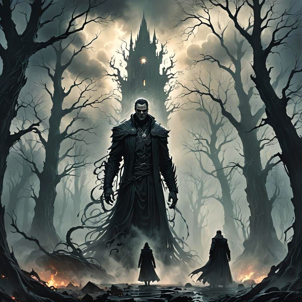 Ominous Gloom: A Visible Depiction of Impending Death