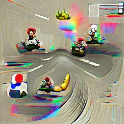 Vibrant Kart Racing Scene