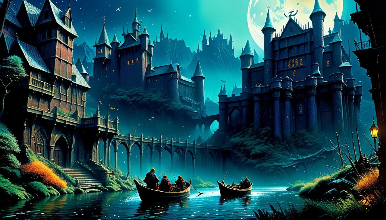 Robin Williams and Jeff Bridges: Fantasy Concept Art