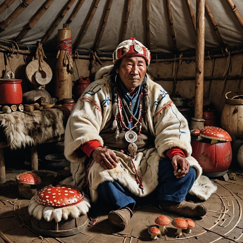 Chukchi shaman - Amanita Muscaria (part 2)