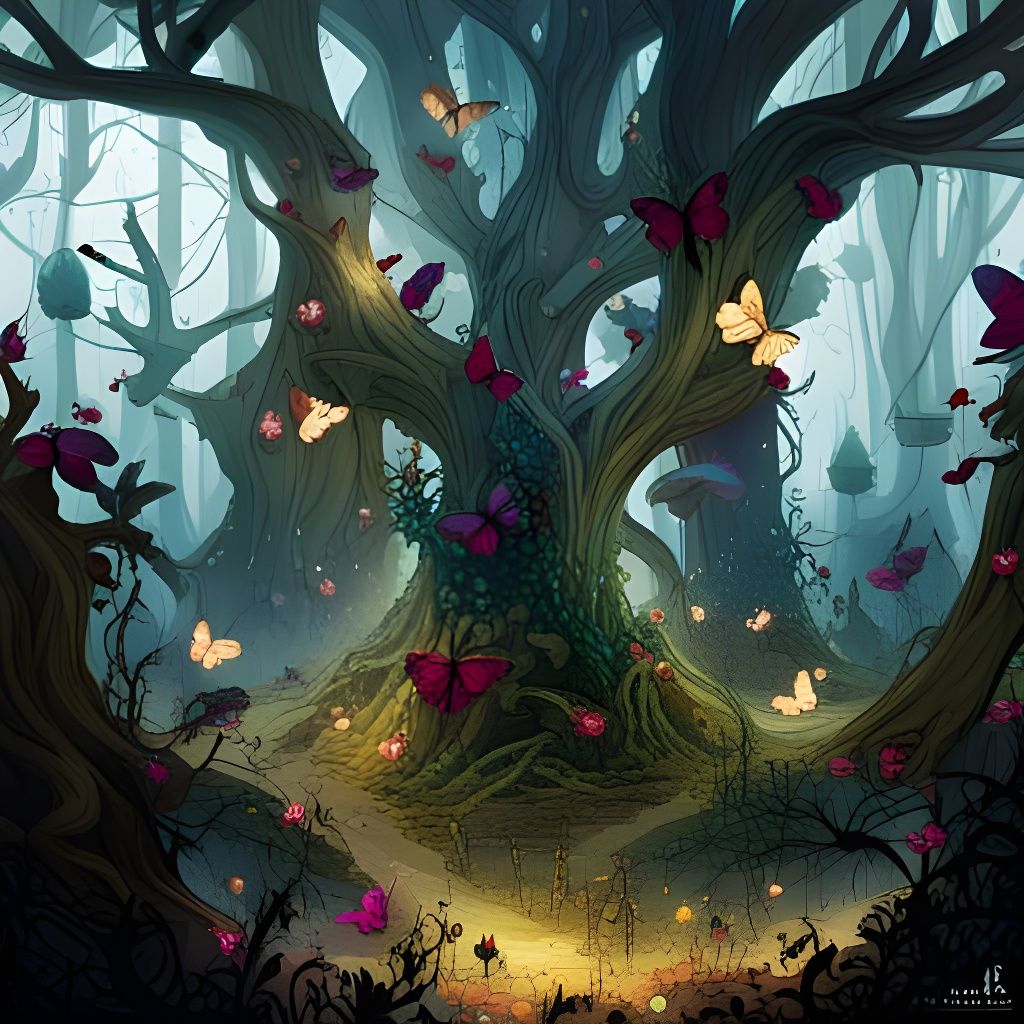 Butterfly forest