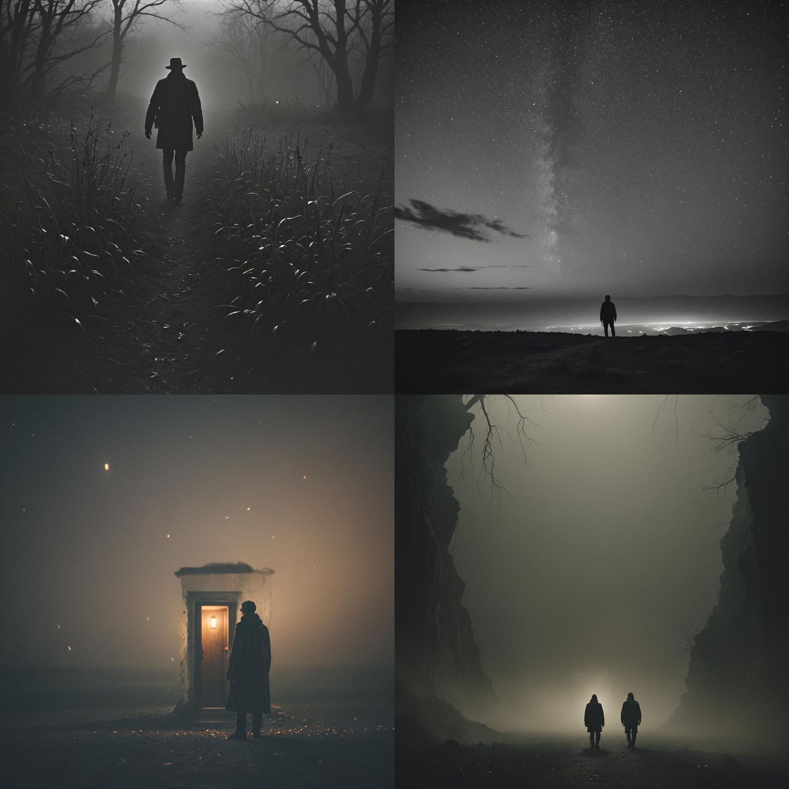 Mysterious Journey into Total Darkness: Photographic Art