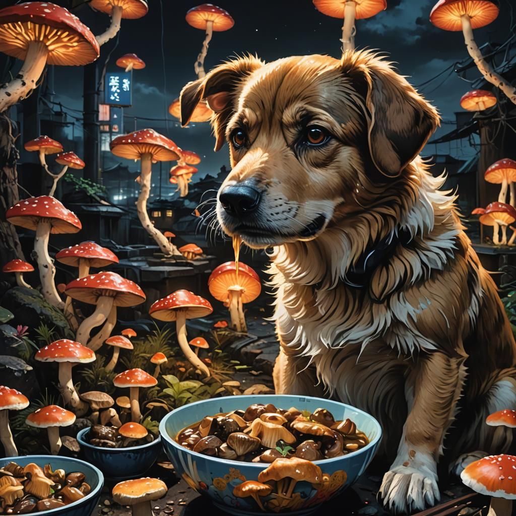 Radioactive Mushrooms and Glowing Dog in Japan