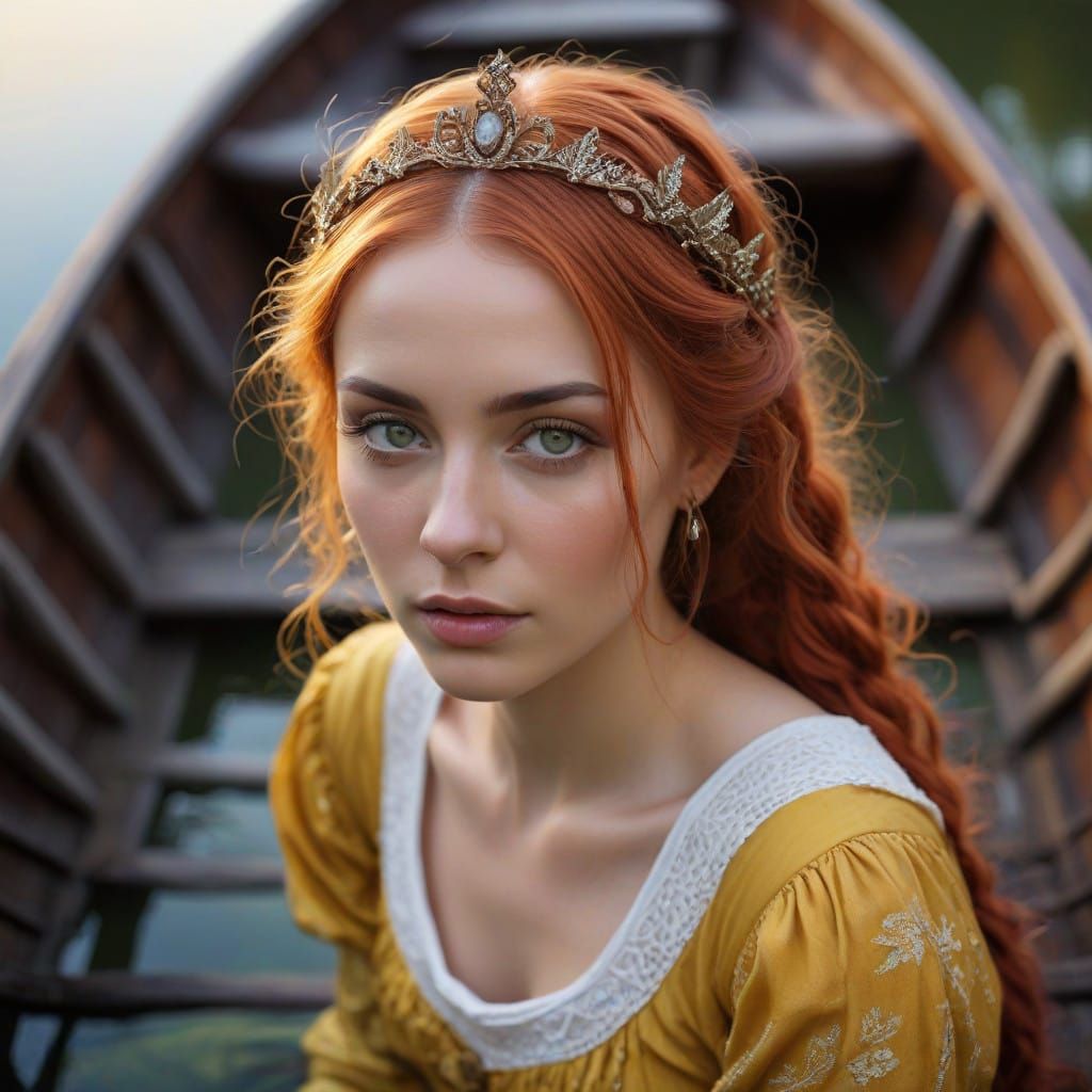 Elven Princess in Whispering Woods