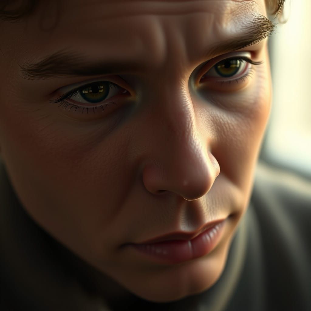 Hyper-Realistic Portrait in Cinematic Style