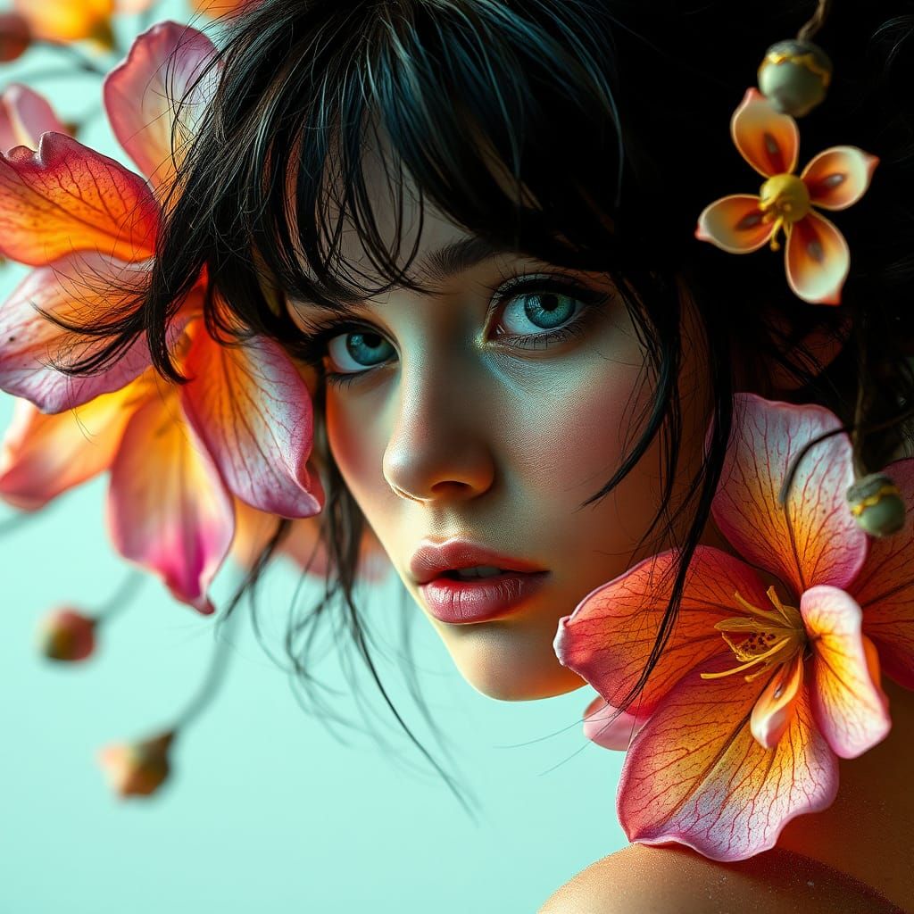 As beautiful as a flower