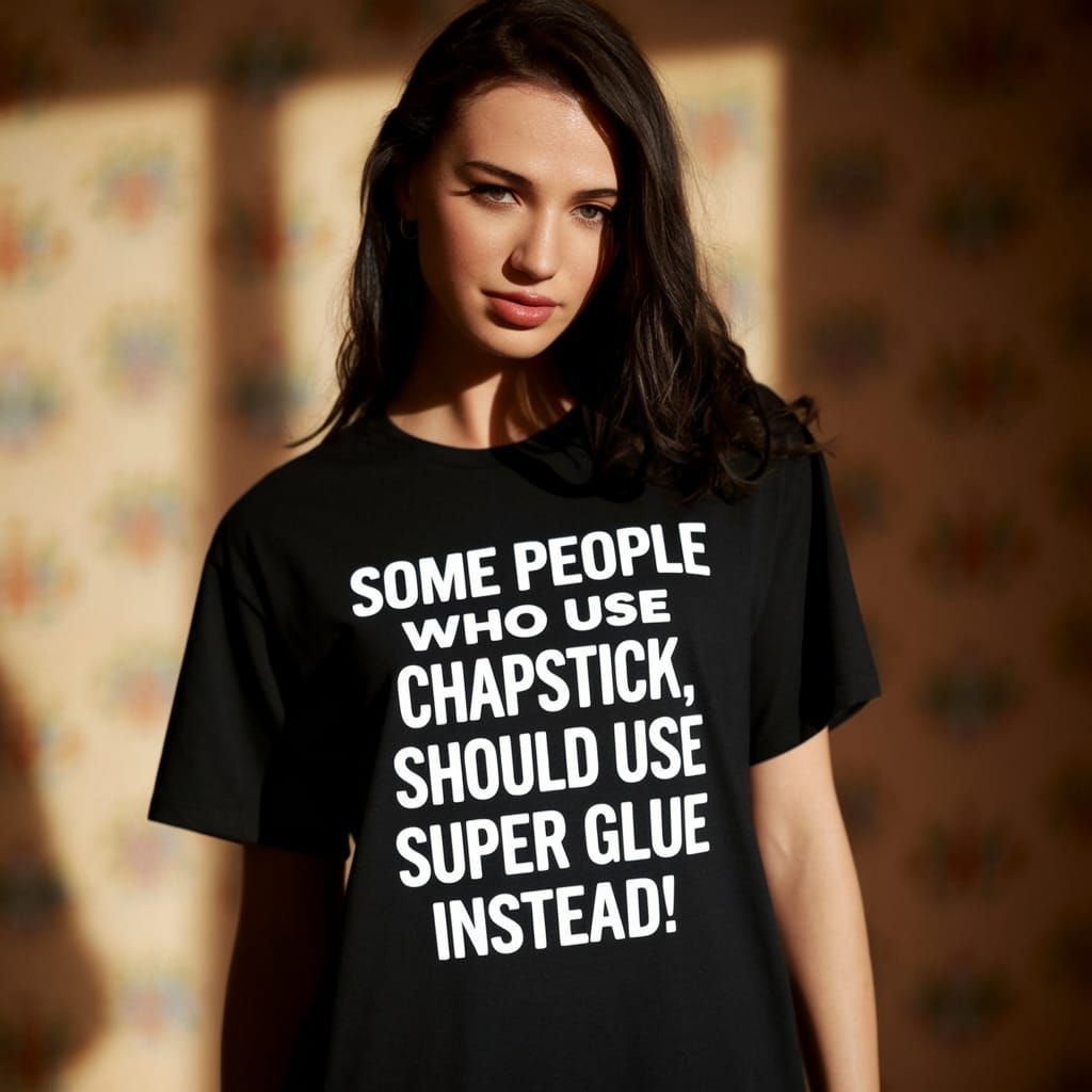 "Some People Who Use Chapstick, Should Use Super Glue Instead!"