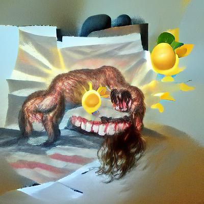 Cryptid Creature in Hyperrealistic Style