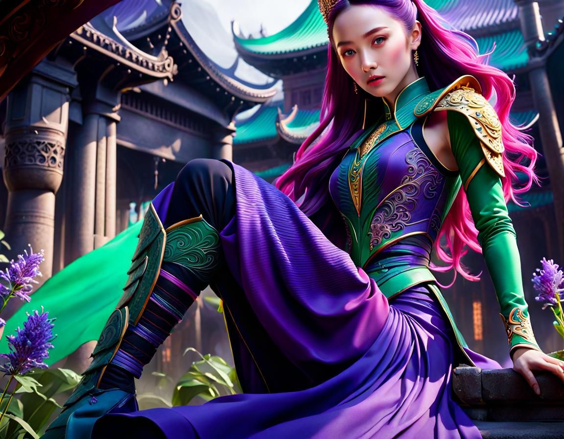 Fan Bingbing as Blink: Fantasy Concept Art