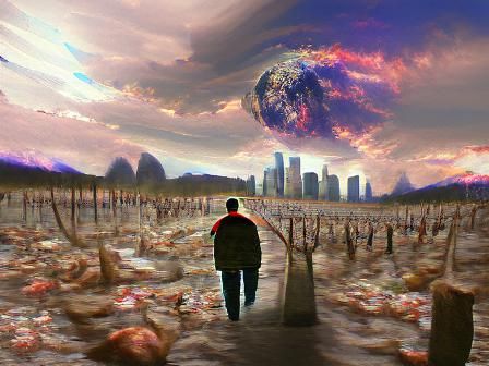 End of the World: Solitary Figure