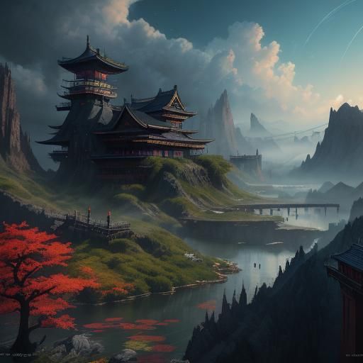 Itachi Uchiha Detailed Matte Painting in 8K