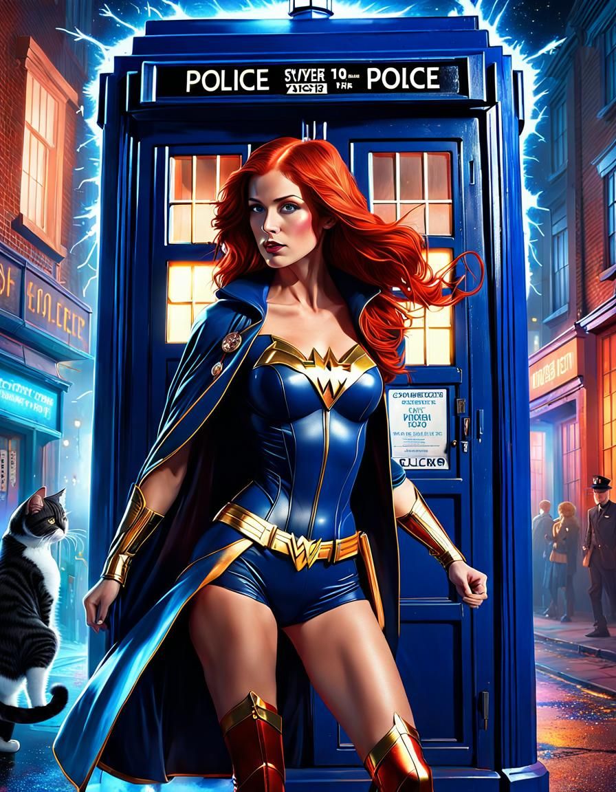 BAD-LUCK-LASS™️ PLAYS A FRISKY GAME OF "CAT & MOUSE" WITH TH...