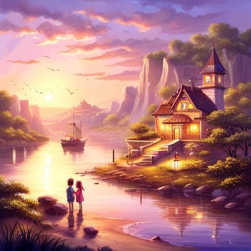 Image Generated from the Prompt k