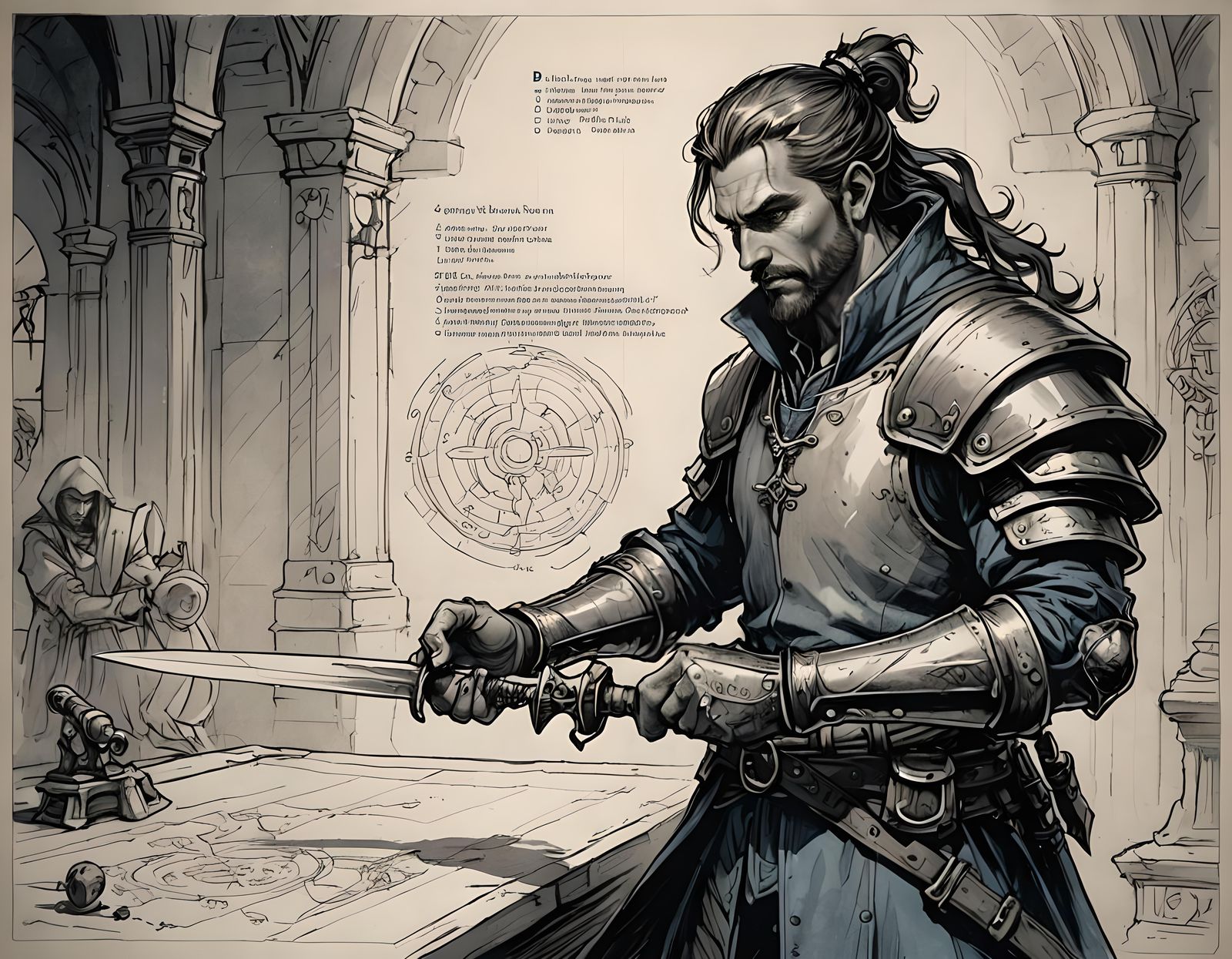 D&D Swordsmith Blueprint Concept Art