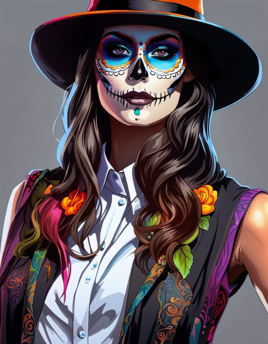 Skull Makeup